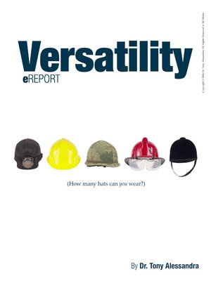 cover image of Versatility